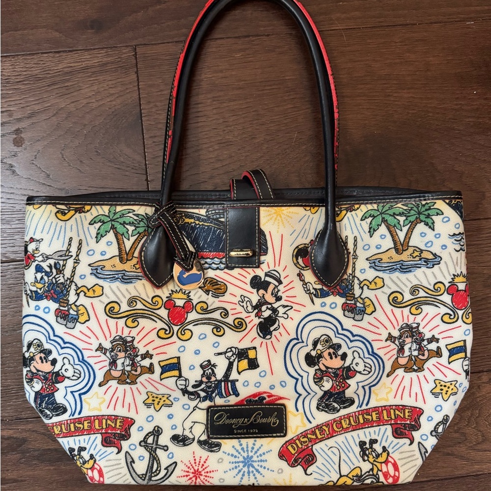 Dooney & Bourke Sketch Disney Cruise Line Tote